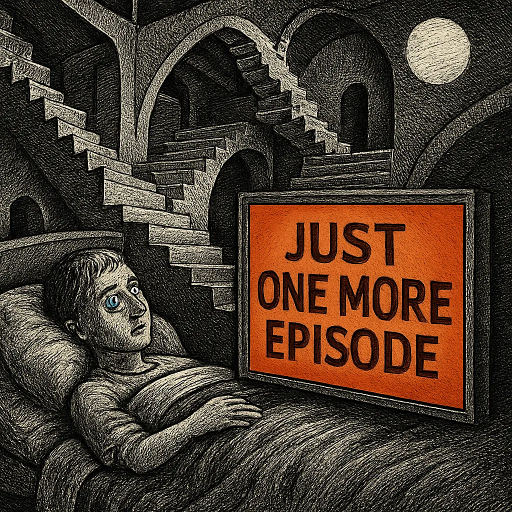 Cover art for Why the just one more episode pull grows at night