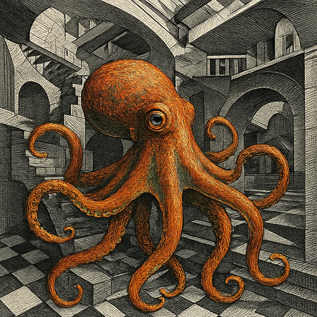 Cover art for Why the octopus could inherit the Earth after humans