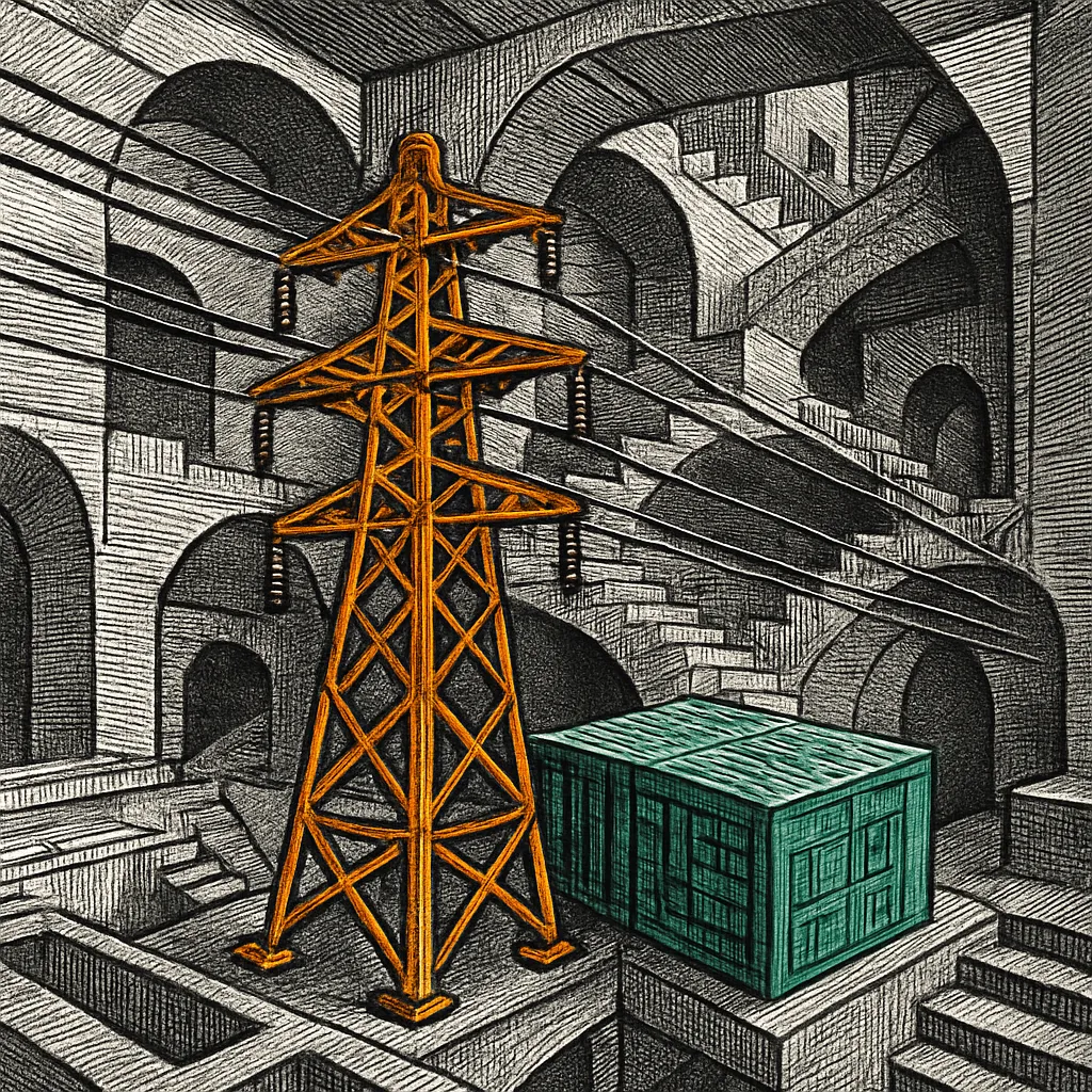 Cover art for Why the power grid takes years to upgrade vs data centers