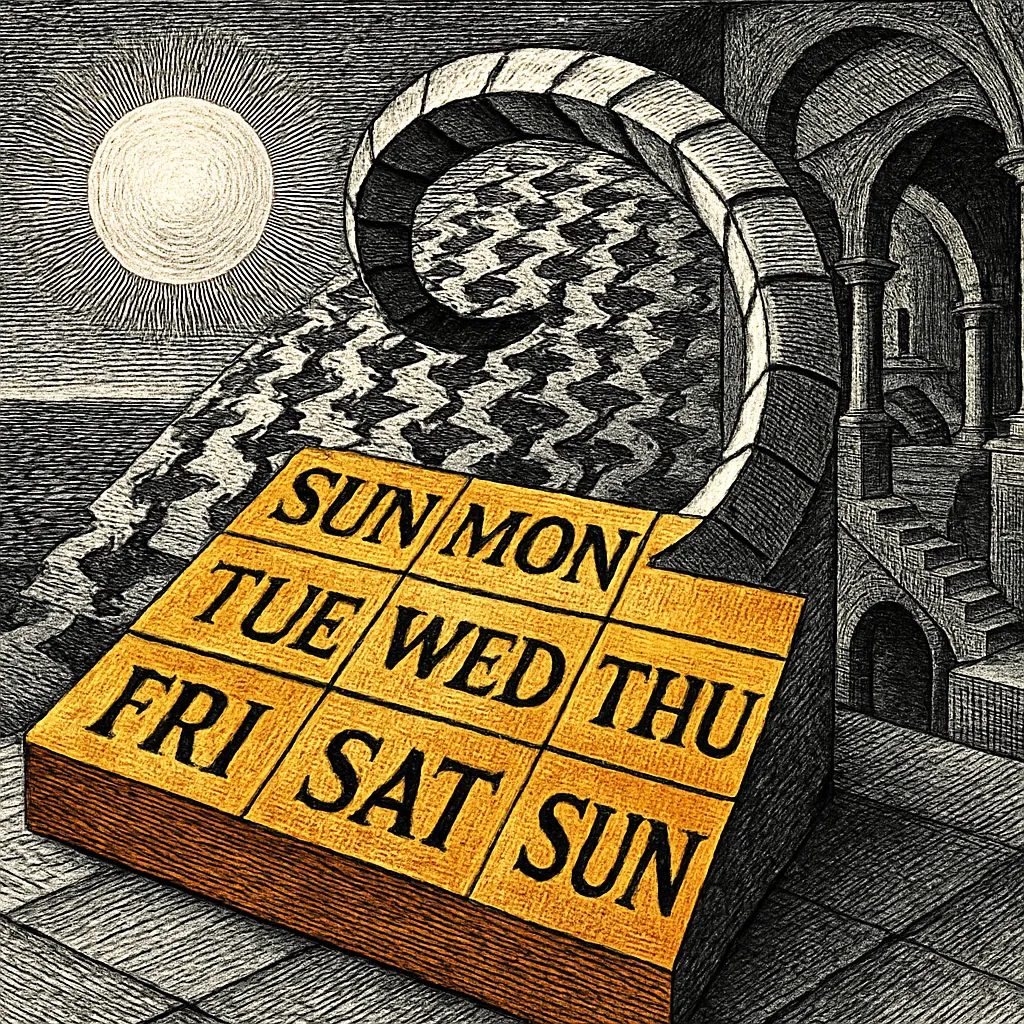 Cover art for Why the seven-day week rules the world