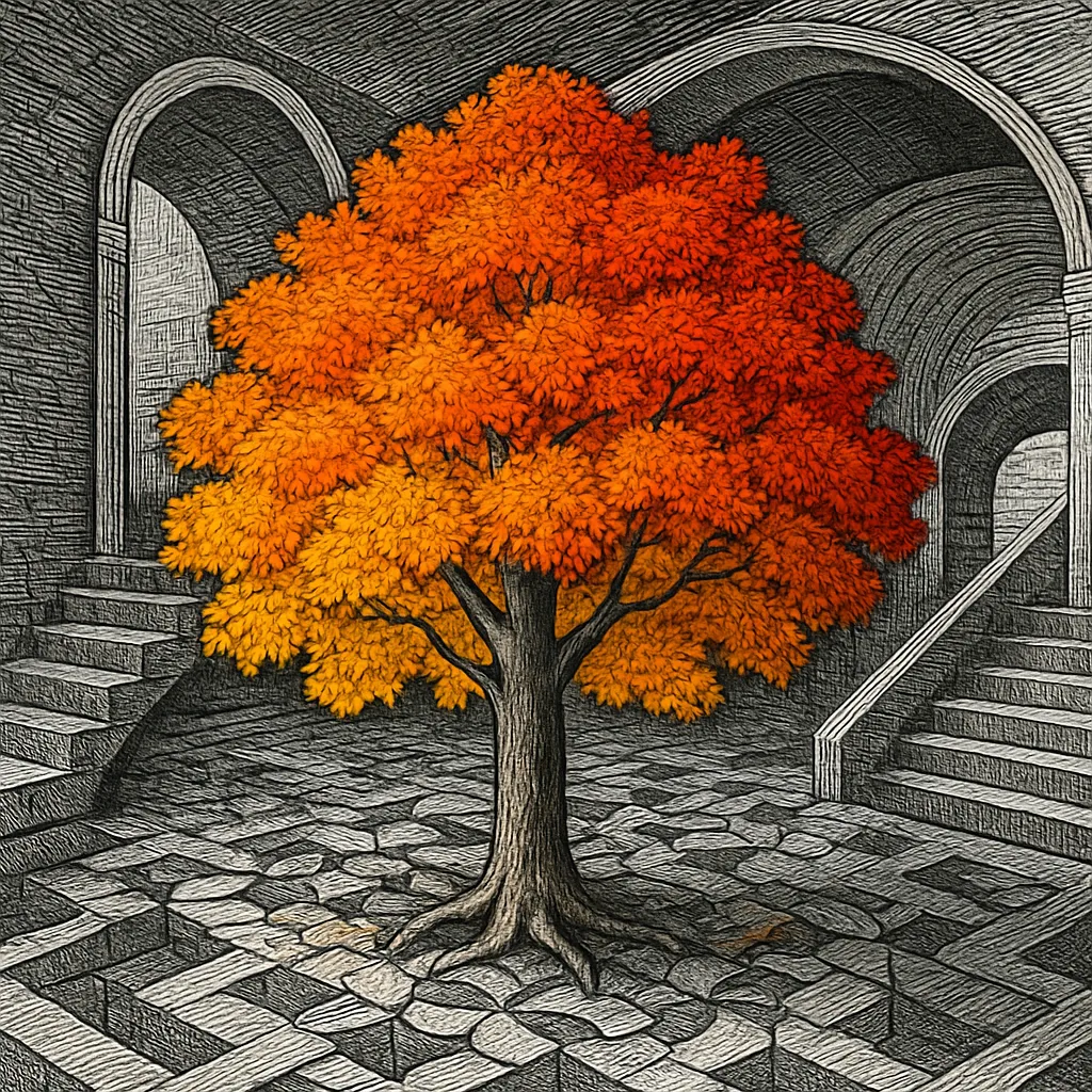 Cover art for Why trees turn colors before dropping their leaves