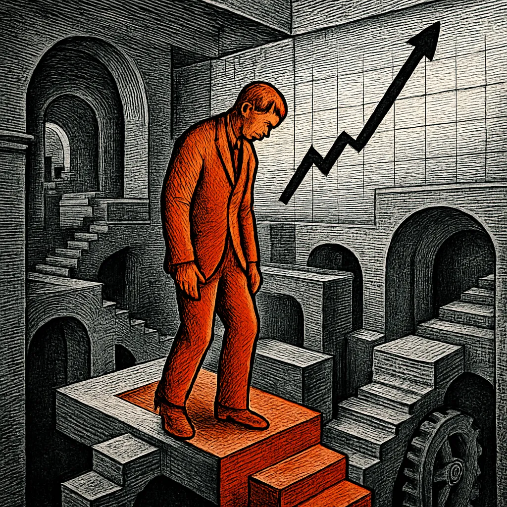 Cover art for Why unemployment rises while the economy grows