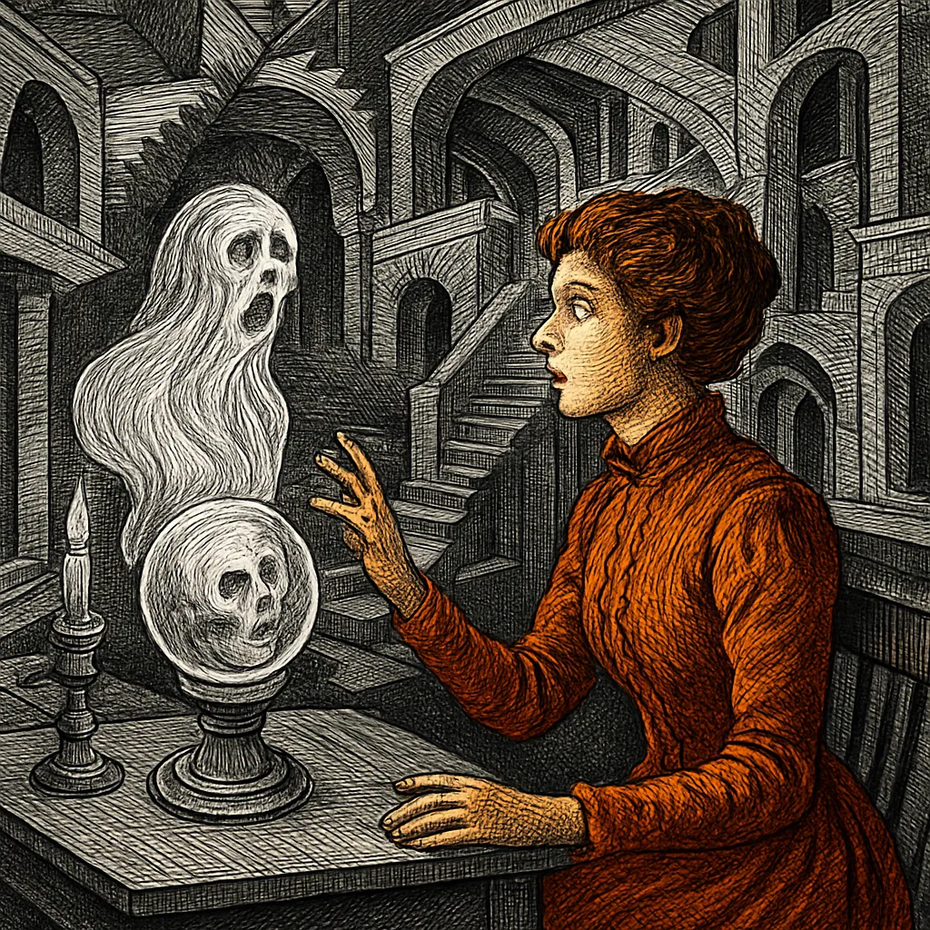 Cover art for Why Victorians became obsessed with séances and spirits