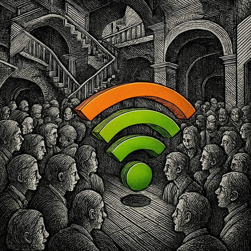 Cover art for Why Wi-Fi slows in a crowd despite full bars