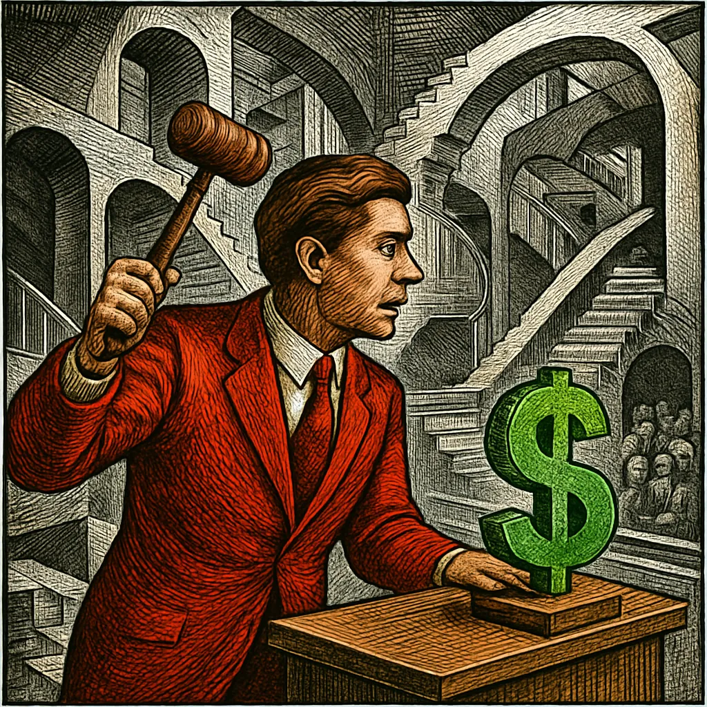 Cover art for Why winning an auction often means overpaying